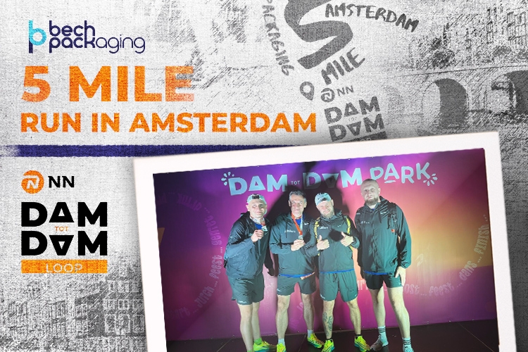 Nasi pracownicy ponownie na starcie Damloop by night w Amsterdamie!